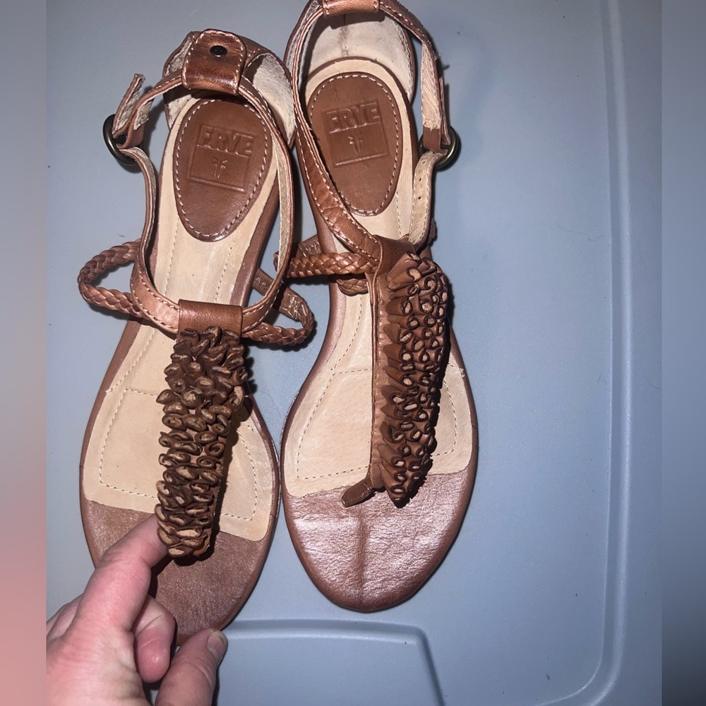 Frye leather sandals size 7